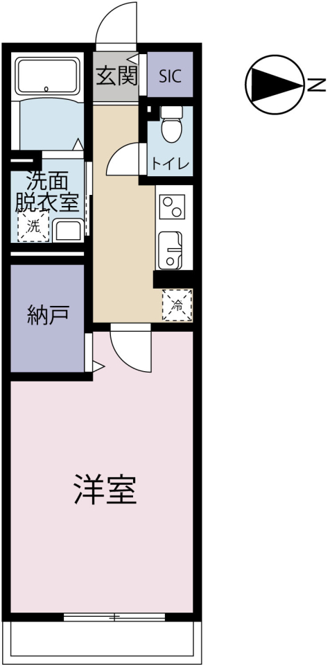 WEST　FIELDの間取り