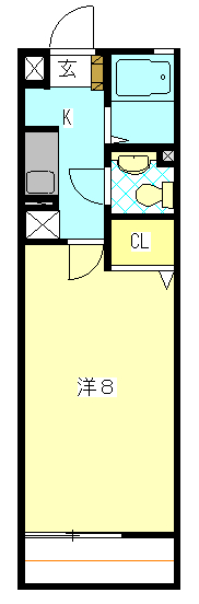 セリジェ城北の間取り