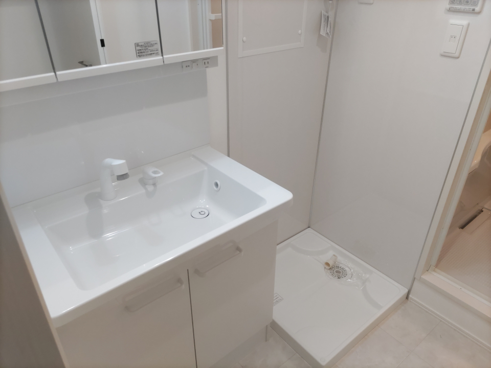 パーチェの洗面所