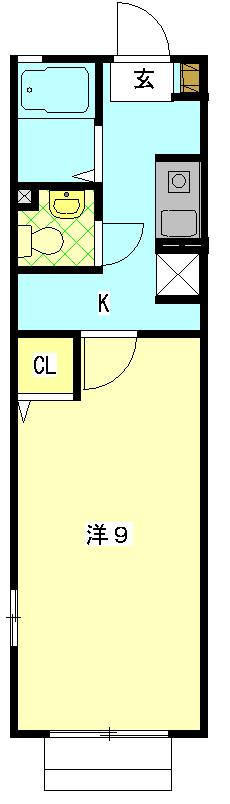 キャッスルウエストIIの間取り
