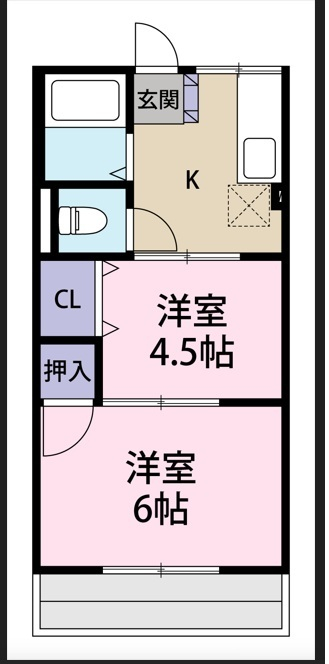 ジュネスの間取り