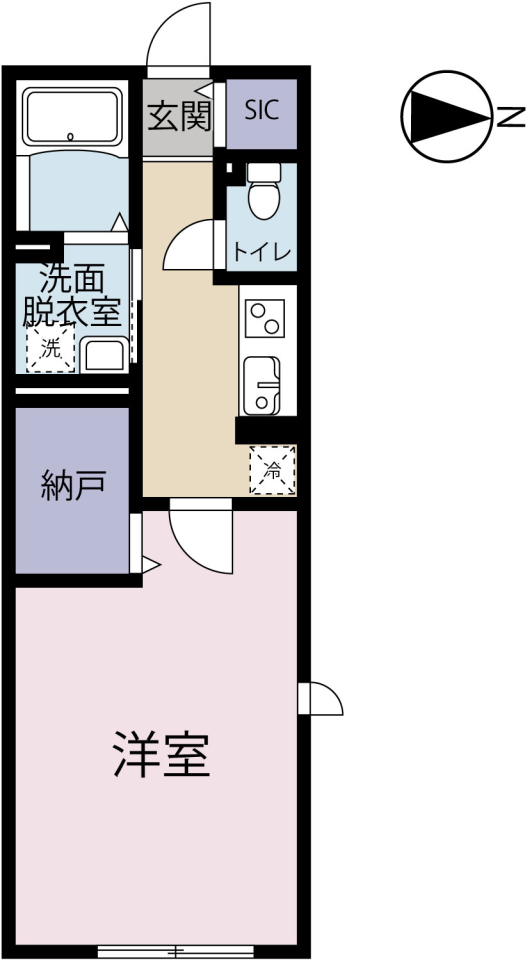 WEST　FIELDの間取り