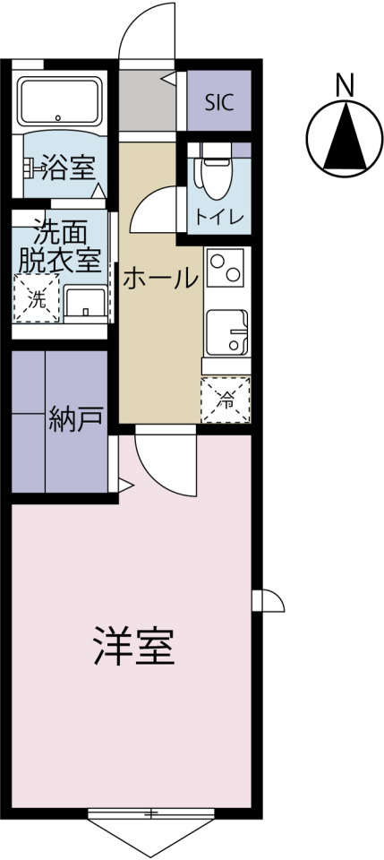WEST　FIELDの間取り
