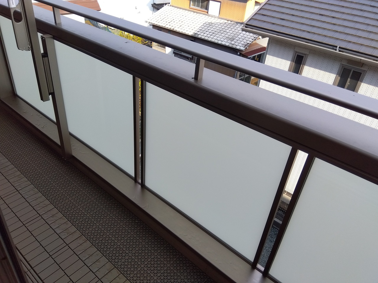 HEIM MAISON千代田のバルコニー