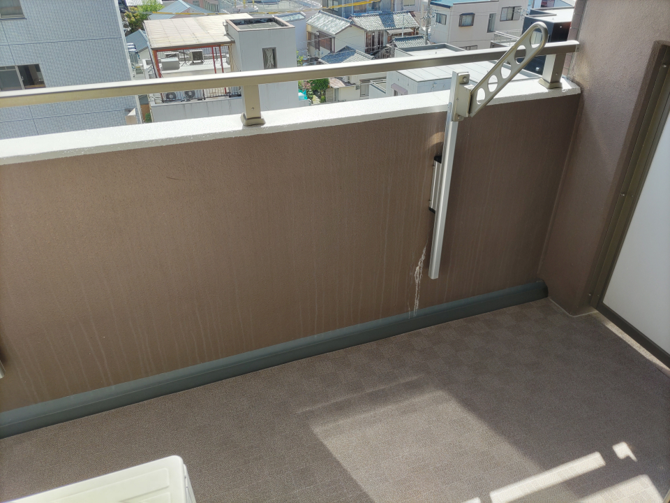 ZENITHのバルコニー