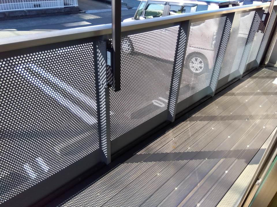 セレーノYのバルコニー