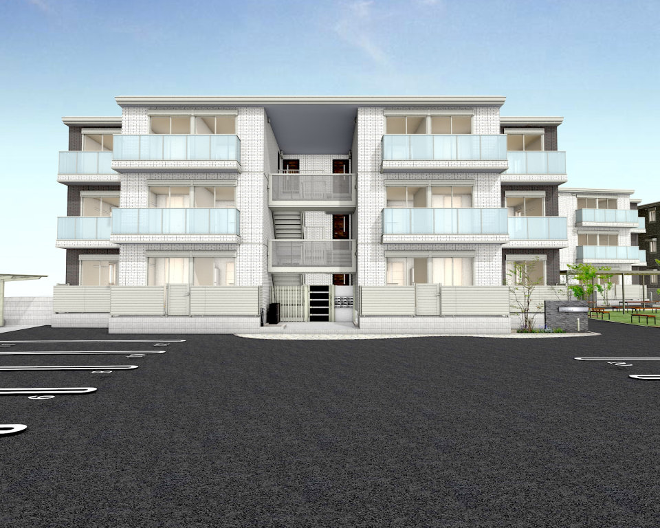 Komorebi Garden中田本町Bの外観