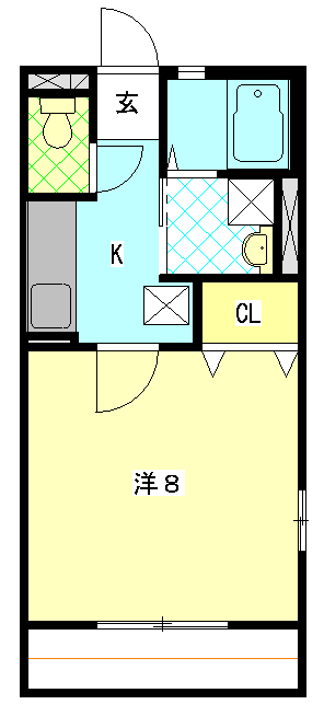 メゾン彩の間取り