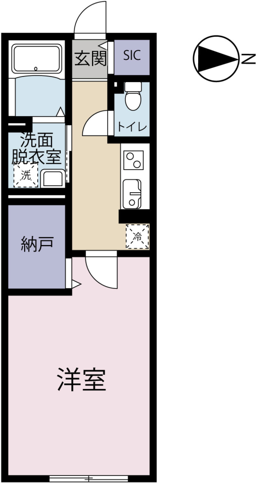 WEST　FIELDの間取り