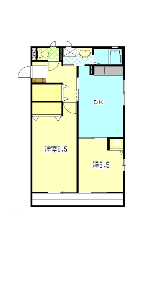 グランディーの間取り