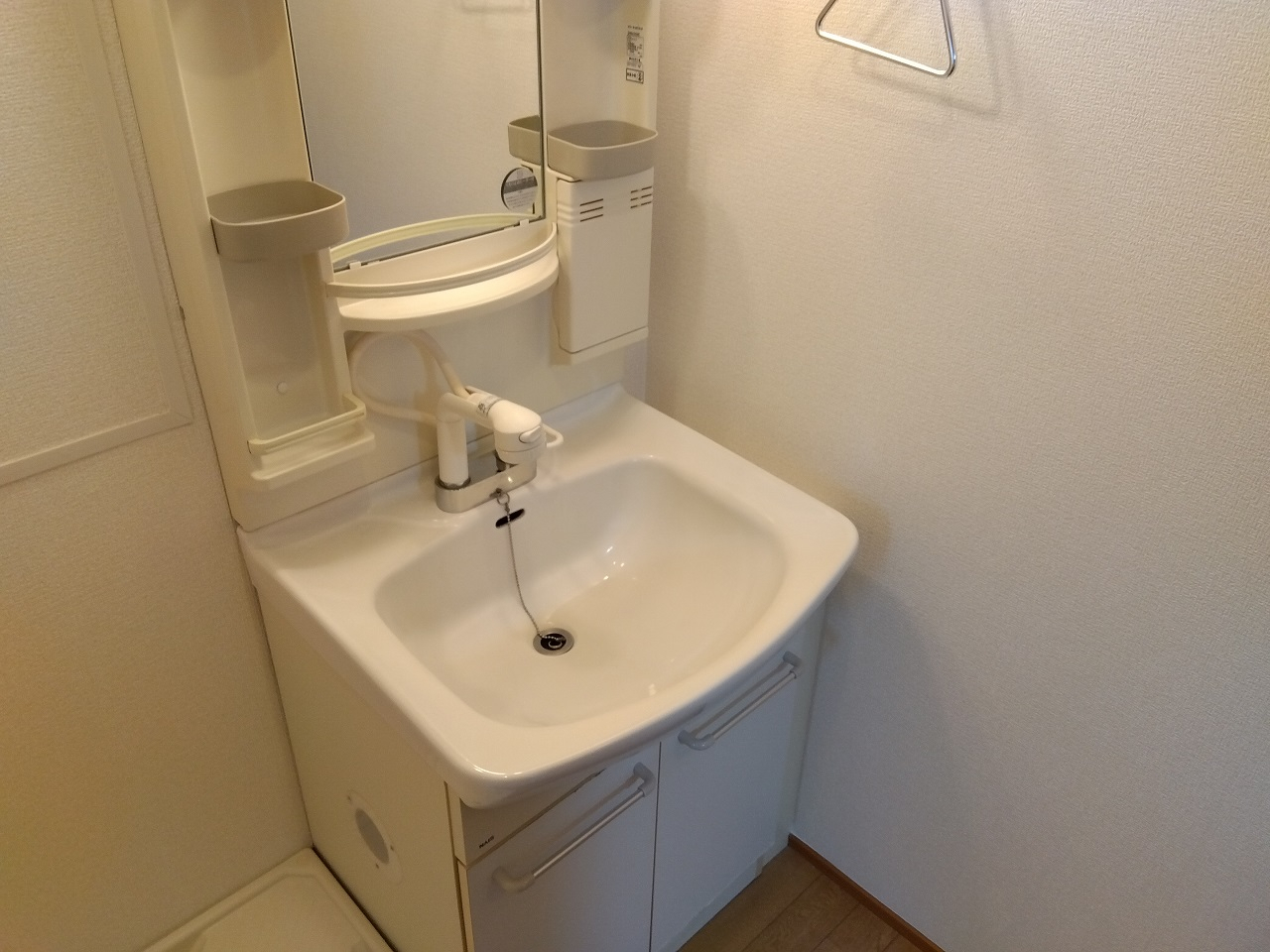 山茶花Aの洗面所