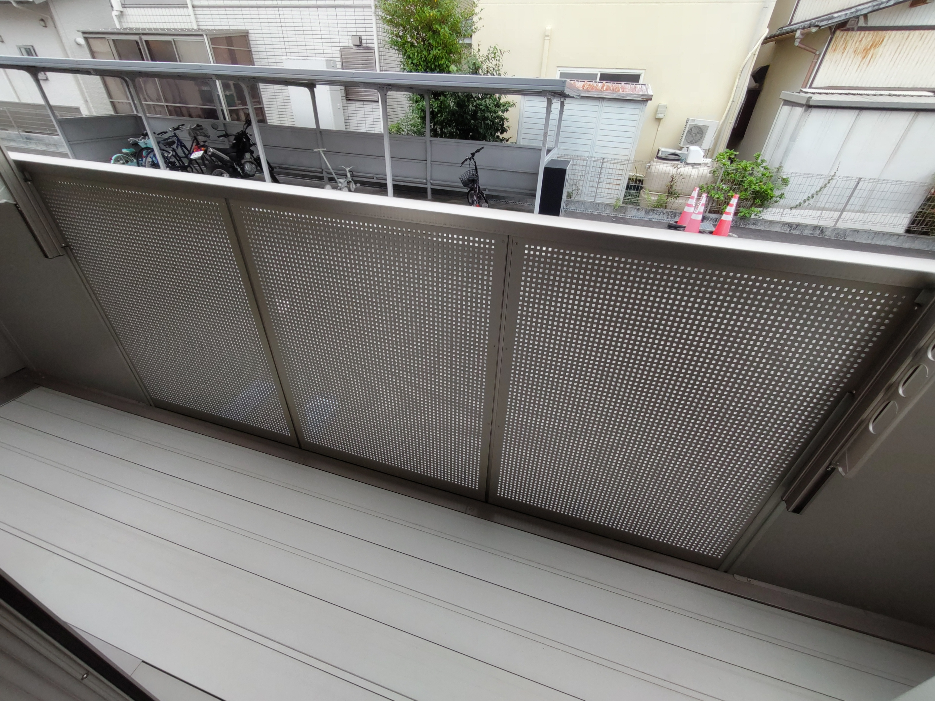 パーチェのバルコニー