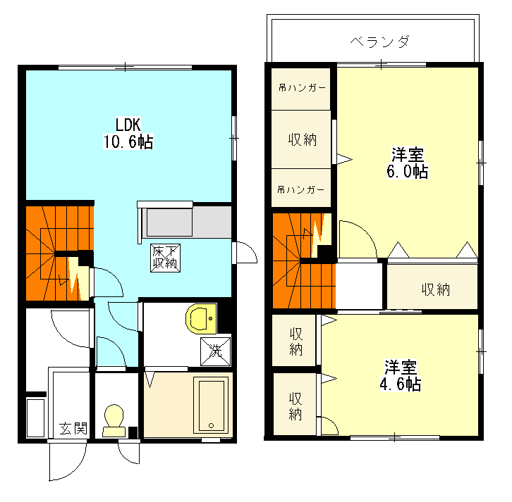 ル・ヴェールの間取り