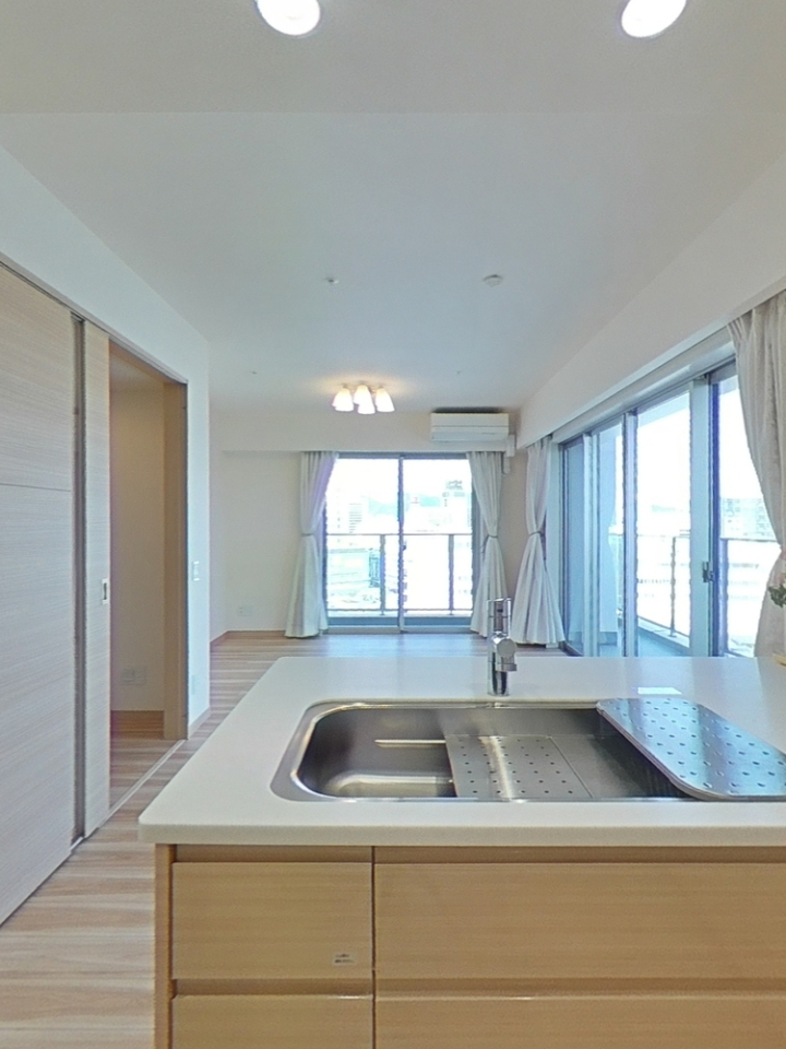 プレミアムタワー静岡のリビング