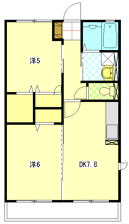 BELL MATEの間取り