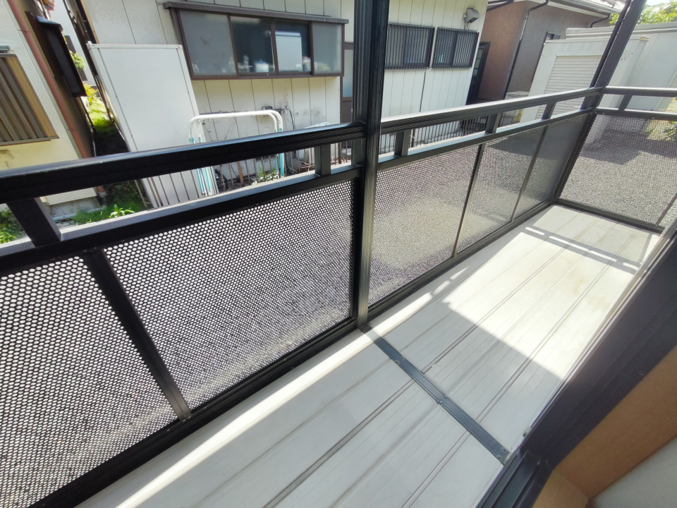 レジデンスティアラのバルコニー