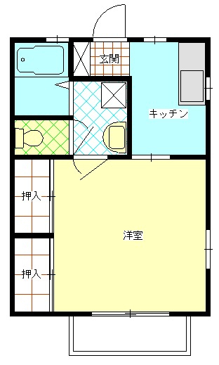 メゾンM’sの間取り