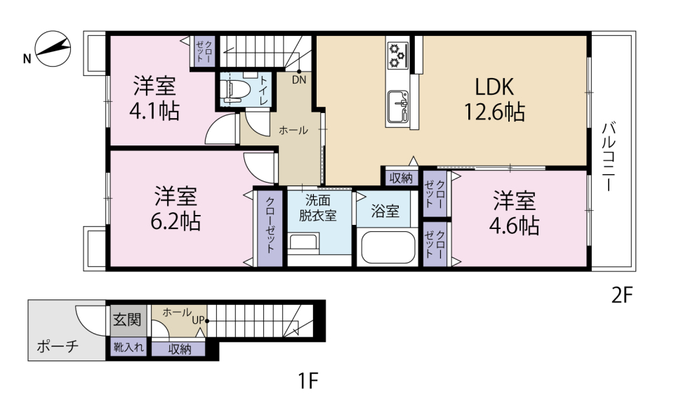 グレイスコート佐鳴台の間取り
