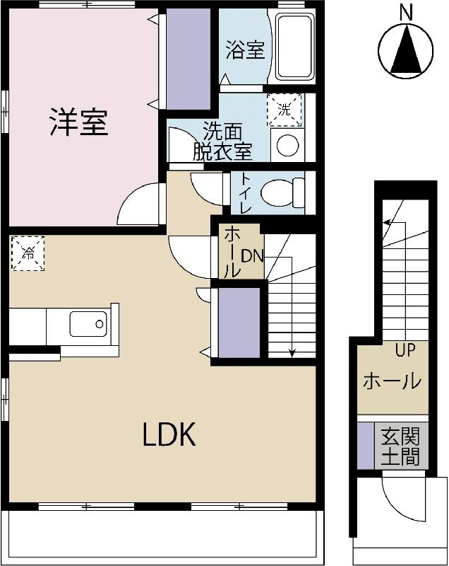 アネックスAの間取り