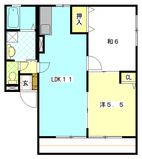はなみずきの間取り