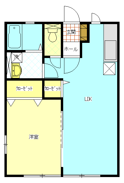 グランドソレーユ(中田島)の間取り