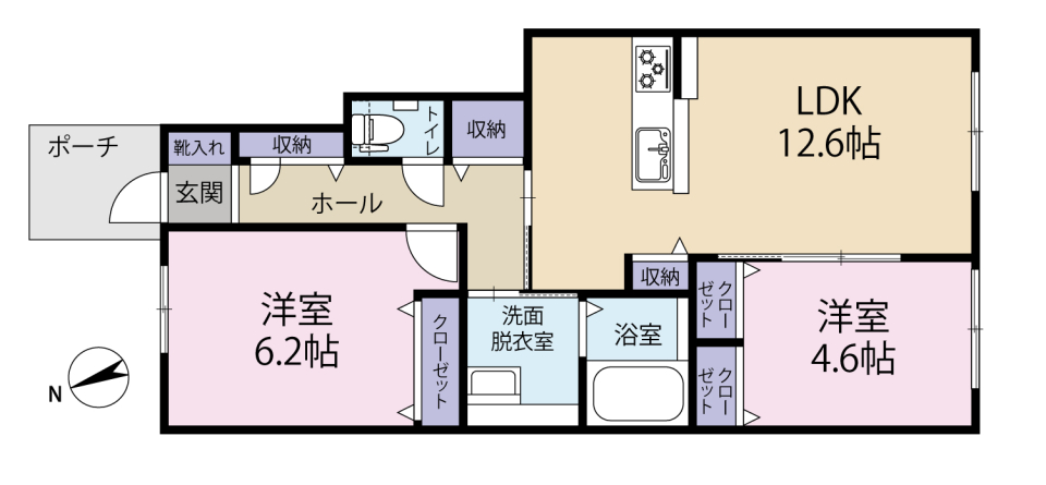 グレイスコート佐鳴台の間取り