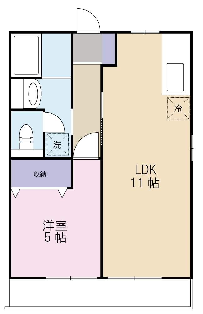 サンシャイン小泉の間取り