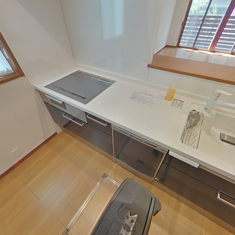 明ケ島戸建てのキッチン