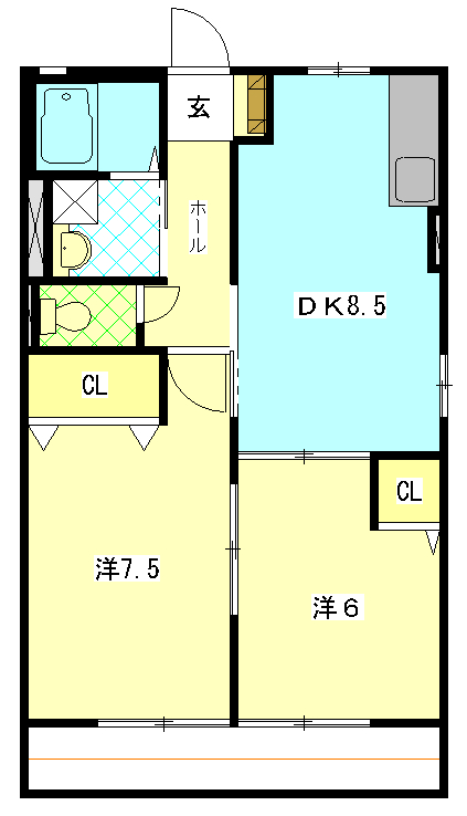 ミレニアムBの間取り