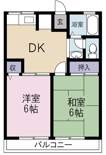 フューチャーIの間取り