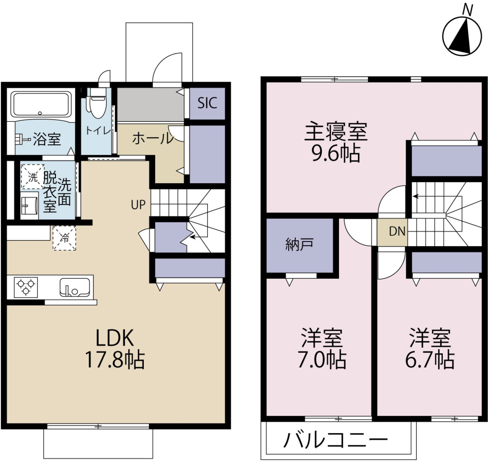 アチェーロの間取り