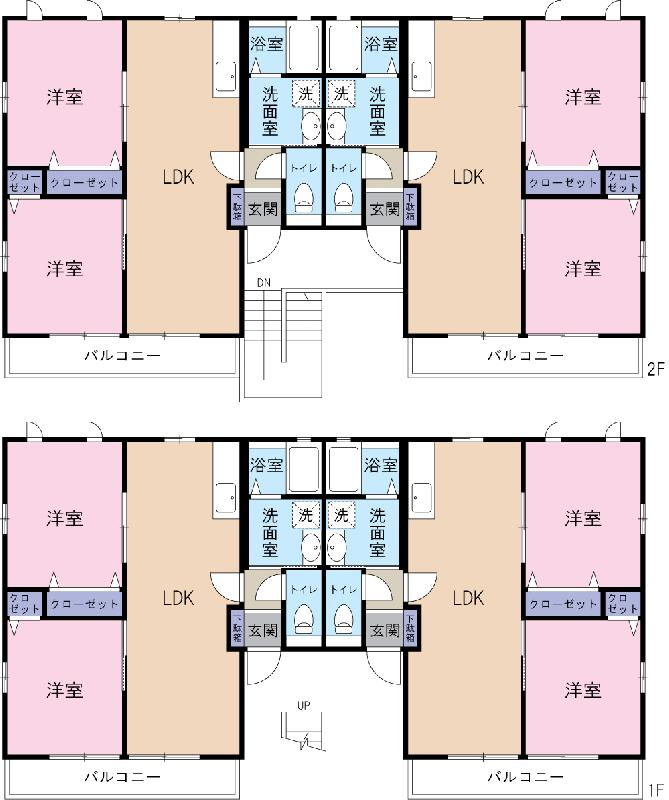 フロンティアIIの間取り