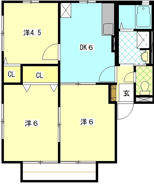 COSMOSVIの間取り