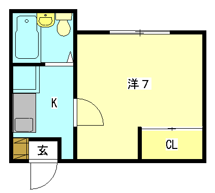 メゾンフェニックスIIIの間取り