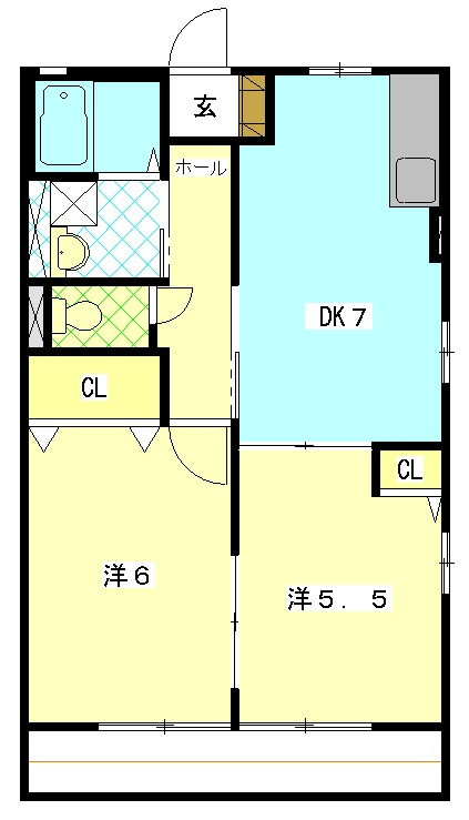 ショコラDの間取り