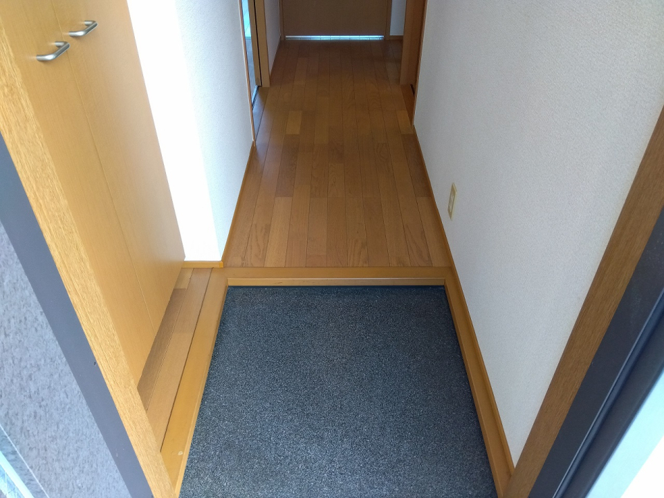 他の同型の部屋の写真です。現状有姿。