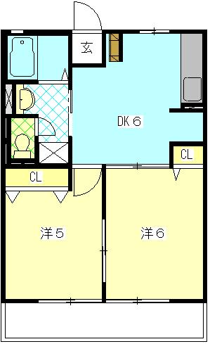 ひまわりの間取り