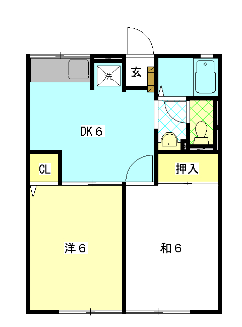 レトアイワザキの間取り