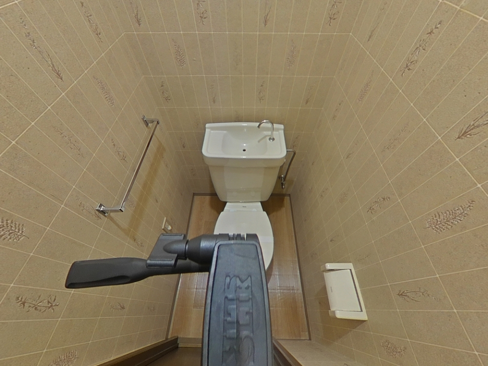 レイクのトイレ