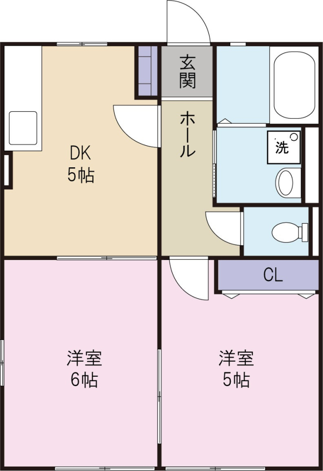 グリーンヒルズの間取り