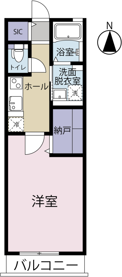 WEST　FIELDの間取り