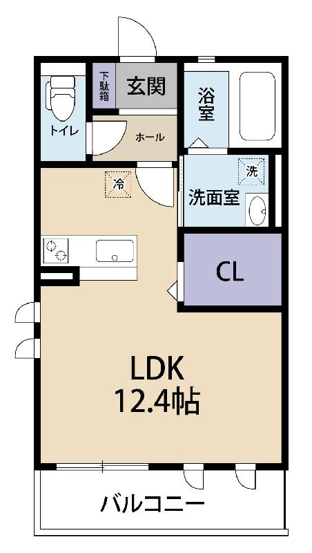 イーストベルの間取り