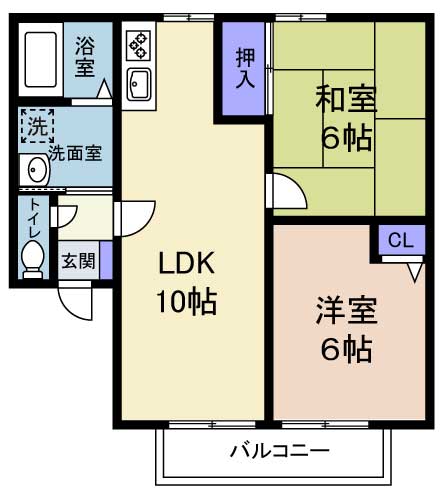 レイエステートの間取り