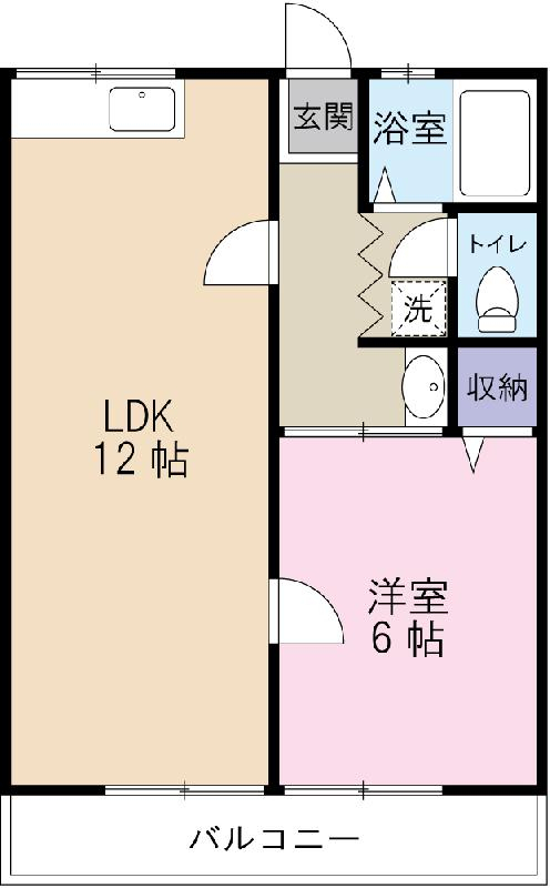 長沢Ⅱの間取り