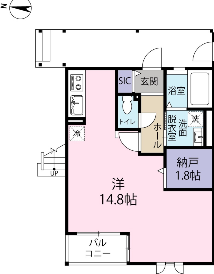 R the Cornerの間取り