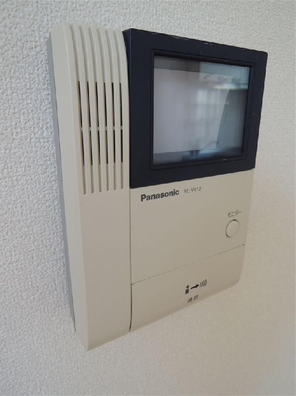 モニター付で来客の確認が出来ます！