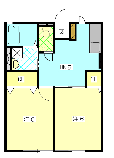 ツェントラムの間取り