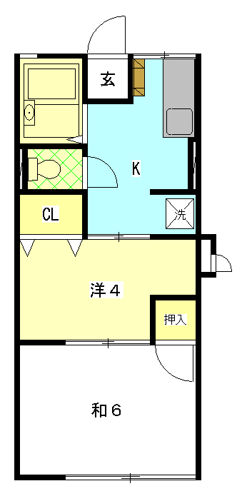 シャロームの間取り