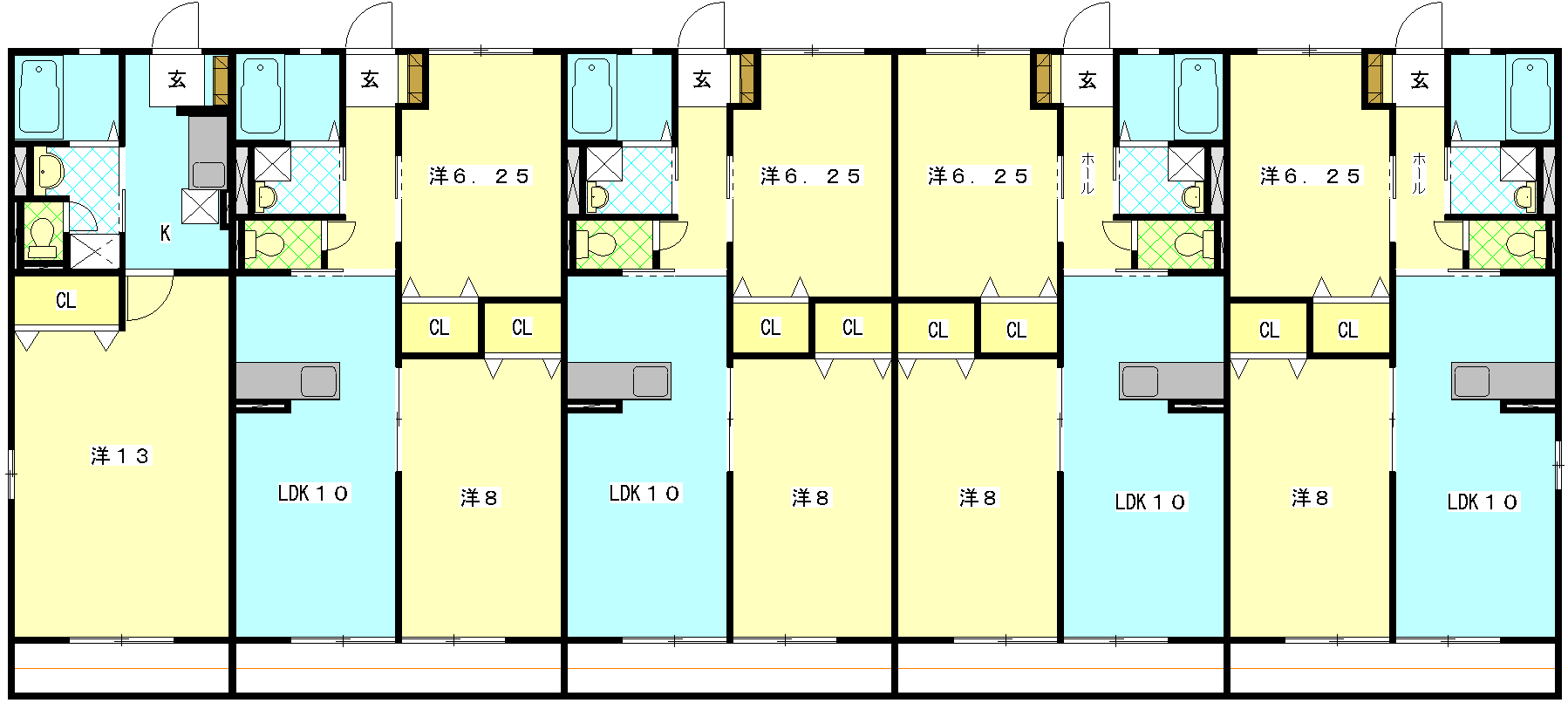ラ・パレットの間取り