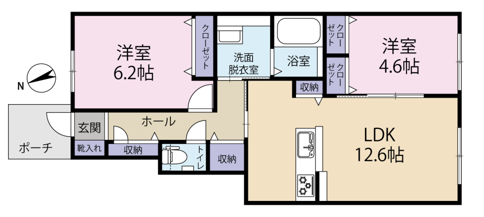 グレイスコート佐鳴台の間取り